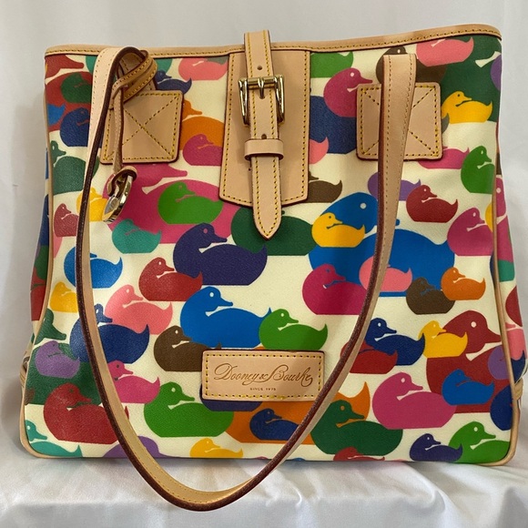 DOONEY & BOURKE WONDER DUCK MEDIUM TOTE - Picture 12 of 14